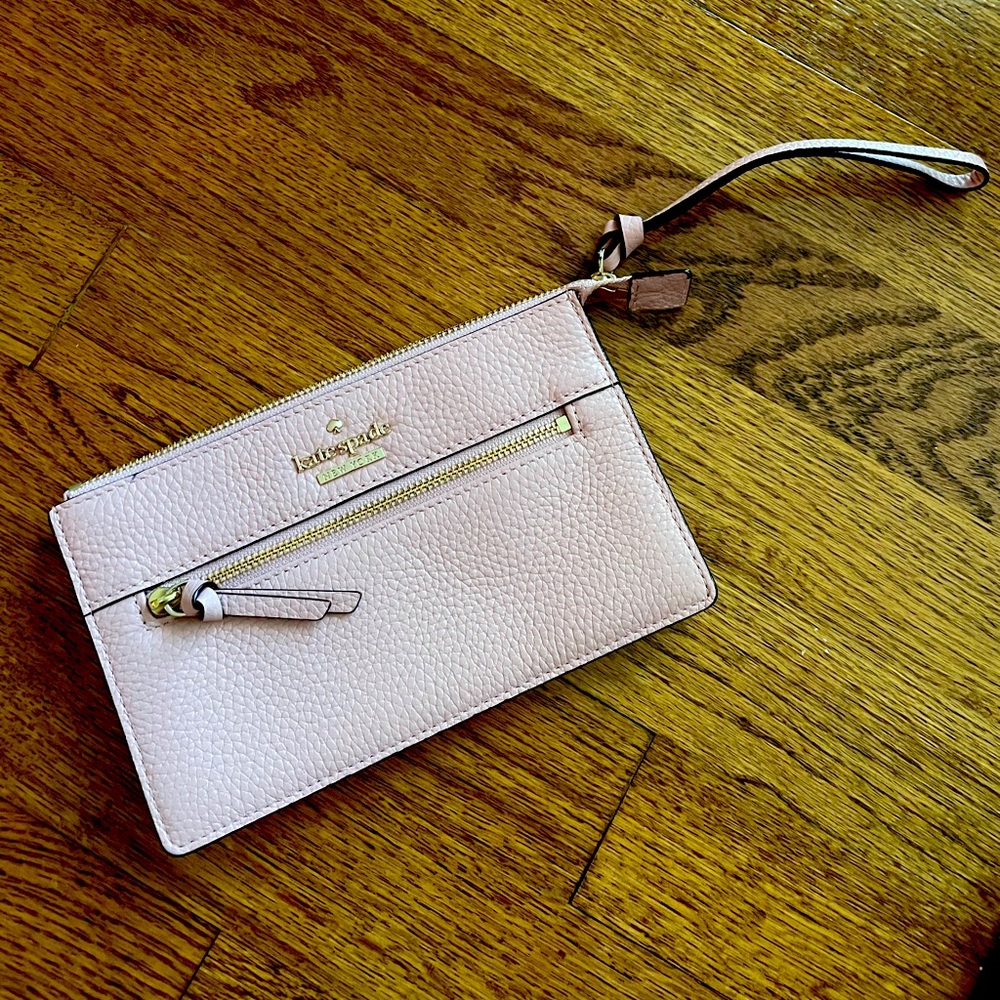 Kate Spade Pink Wristlet Wallet